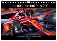 Adrenalin pur und Puls 200 (Wandkalender 2024 DIN A4 quer), CALVENDO Monatskalender