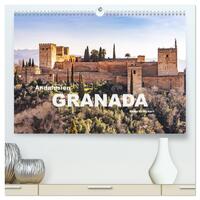 Andalusien - Granada (hochwertiger Premium Wandkalender 2024 DIN A2 quer), Kunstdruck in Hochglanz