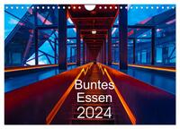 Buntes Essen 2024 (Wandkalender 2024 DIN A4 quer), CALVENDO Monatskalender
