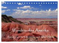 Wundervolles Amerika (Tischkalender 2024 DIN A5 quer), CALVENDO Monatskalender