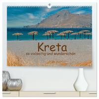 Kreta so vielseitig und wunderschön (hochwertiger Premium Wandkalender 2024 DIN A2 quer), Kunstdruck in Hochglanz