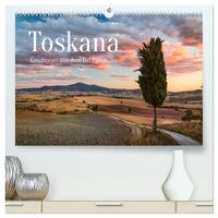 Toskana - Emotionen aus dem Bel Paese (hochwertiger Premium Wandkalender 2024 DIN A2 quer), Kunstdruck in Hochglanz