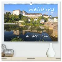 Weilburg - an der Lahn (hochwertiger Premium Wandkalender 2024 DIN A2 quer), Kunstdruck in Hochglanz