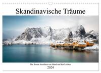 Skandinavischer Traum (Wandkalender 2024 DIN A3 quer), CALVENDO Monatskalender