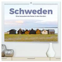 Schweden - Eine bezaubernde Reise in den Norden. (hochwertiger Premium Wandkalender 2024 DIN A2 quer), Kunstdruck in Hochglanz