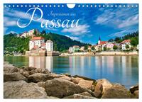 Impressionen aus Passau (Wandkalender 2024 DIN A4 quer), CALVENDO Monatskalender