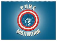 Pure Motivation (Wandkalender 2024 DIN A2 quer), CALVENDO Monatskalender