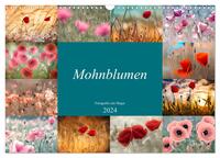 Mohnblumen - Fotografie mit Magie (Wandkalender 2024 DIN A3 quer), CALVENDO Monatskalender