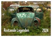 Rostende Legenden (Wandkalender 2024 DIN A3 quer), CALVENDO Monatskalender