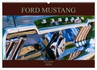 Ford Mustang - Die Legende (Wandkalender 2024 DIN A2 quer), CALVENDO Monatskalender