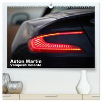 Aston Martin Vanquish Volante (hochwertiger Premium Wandkalender 2024 DIN A2 quer), Kunstdruck in Hochglanz