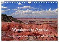 Wundervolles Amerika (Wandkalender 2024 DIN A4 quer), CALVENDO Monatskalender