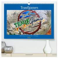 Traufgames Highlandgames in Albstadt - Pfeffingen (hochwertiger Premium Wandkalender 2024 DIN A2 quer), Kunstdruck in Hochglanz