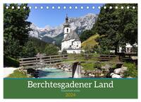 Berchtesgadener Land - Traumhaft schön (Tischkalender 2024 DIN A5 quer), CALVENDO Monatskalender