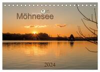 Möhnesee - das westfälische Meer (Tischkalender 2024 DIN A5 quer), CALVENDO Monatskalender