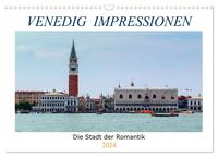Venedig Impressionen (Wandkalender 2024 DIN A3 quer), CALVENDO Monatskalender