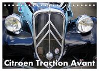 Citroen Traction Avant (Tischkalender 2024 DIN A5 quer), CALVENDO Monatskalender