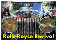 Rolls Royce Revival (Tischkalender 2024 DIN A5 quer), CALVENDO Monatskalender