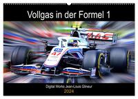 Vollgas in der Formel 1 (Wandkalender 2024 DIN A2 quer), CALVENDO Monatskalender