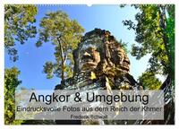 Angkor & Umgebung – Eindrucksvolle Fotos aus dem Reich der Khmer (Wandkalender 2024 DIN A2 quer), CALVENDO Monatskalender