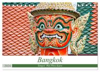 Bangkok - Tempel Wat Phra Kaew (Tischkalender 2024 DIN A5 quer), CALVENDO Monatskalender