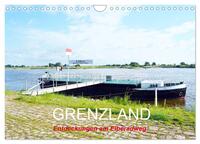 GRENZLAND - Entdeckungen am Elberadweg (Wandkalender 2024 DIN A4 quer), CALVENDO Monatskalender