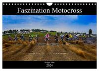 Blickpunkte Motocross (Wandkalender 2024 DIN A4 quer), CALVENDO Monatskalender