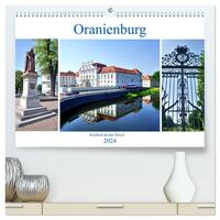 Oranienburg - Kleinod an der Havel (hochwertiger Premium Wandkalender 2024 DIN A2 quer), Kunstdruck in Hochglanz