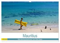 Mauritius - Wanderimpressionen von Rolf Dietz (Wandkalender 2024 DIN A2 quer), CALVENDO Monatskalender