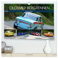 OLDTIMER BERGRENNEN - Kleine Flitzer (hochwertiger Premium Wandkalender 2024 DIN A2 quer), Kunstdruck in Hochglanz