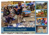 Westafrika hautnah - Mauretanien, Senegal, Guinea & Bissau (Wandkalender 2024 DIN A3 quer), CALVENDO Monatskalender
