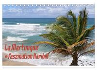La Martinique - Faszination Karibik (Tischkalender 2024 DIN A5 quer), CALVENDO Monatskalender