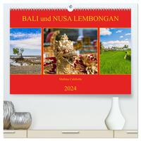 Bali und Nusa Lembongan (hochwertiger Premium Wandkalender 2024 DIN A2 quer), Kunstdruck in Hochglanz