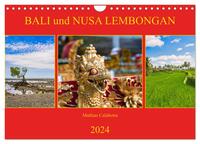 Bali und Nusa Lembongan (Wandkalender 2024 DIN A4 quer), CALVENDO Monatskalender