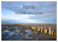 Römö - Strände und Dünen (Tischkalender 2024 DIN A5 quer), CALVENDO Monatskalender