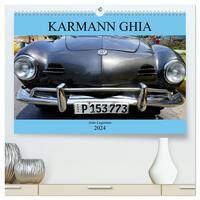 KARMANN GHIA - Auto-Legenden (hochwertiger Premium Wandkalender 2024 DIN A2 quer), Kunstdruck in Hochglanz
