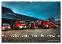 Einsatzfahrzeuge der Feuerwehr (Wandkalender 2024 DIN A2 quer), CALVENDO Monatskalender