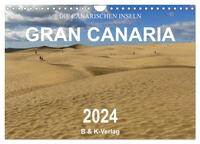 Die Canarischen Inseln - Gran Canaria (Wandkalender 2024 DIN A4 quer), CALVENDO Monatskalender