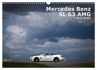 Mercedes-Benz SL 63 AMG (Wandkalender 2024 DIN A3 quer), CALVENDO Monatskalender