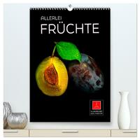 Allerlei Früchte (hochwertiger Premium Wandkalender 2024 DIN A2 hoch), Kunstdruck in Hochglanz