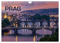 PRAG Impressionen bei Tag und Nacht (Wandkalender 2024 DIN A4 quer), CALVENDO Monatskalender