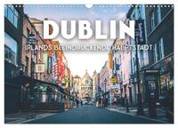 Dublin - Irlands beeindruckende Hauptstadt. (Wandkalender 2024 DIN A3 quer), CALVENDO Monatskalender