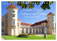 Königlich Preußische Schlösser und Gärten in Berlin und Brandenburg (Tischkalender 2024 DIN A5 quer), CALVENDO Monatskalender