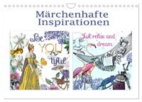 Märchenhafte Inspirationen (Wandkalender 2024 DIN A4 quer), CALVENDO Monatskalender