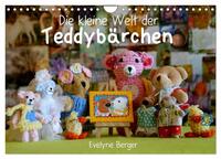 Die kleine Welt der Teddybärchen (Wandkalender 2024 DIN A4 quer), CALVENDO Monatskalender
