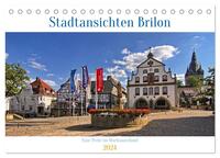 Stadtansichten Brilon (Tischkalender 2024 DIN A5 quer), CALVENDO Monatskalender