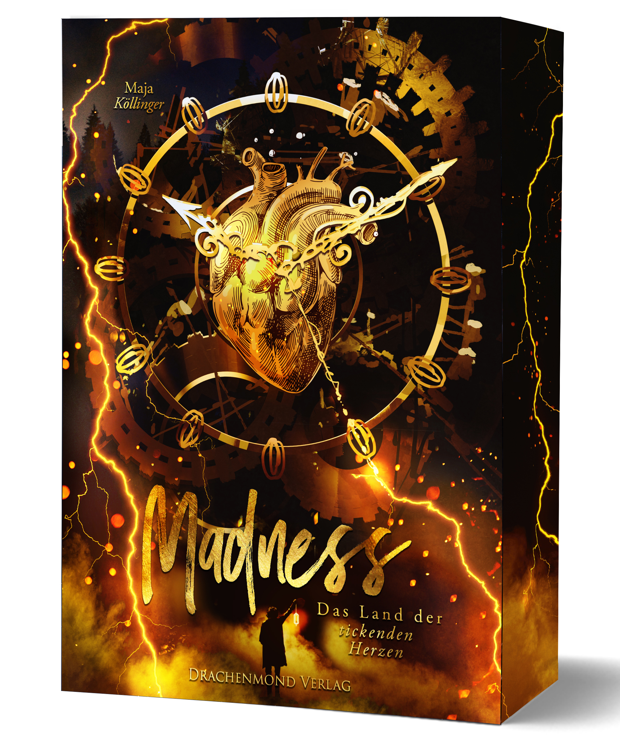 Cover-Abbildung für Madness - Das Land der tickenden Herzen (Softcover/Paperback) (99999---978-3-69130-061-1)