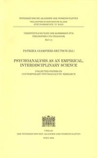 Psychoanalysis as an Empirical Interdisciplinary Science