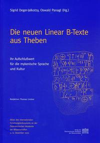 Die neuen Linear B-Texte aus Theben