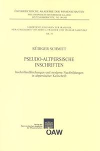 Pseudo-altpersische Inschriften